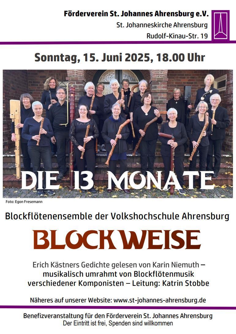 "Die 13 Monate" am 15. Juni 2025 "Die 13 Monate" am 15. Juni 2025